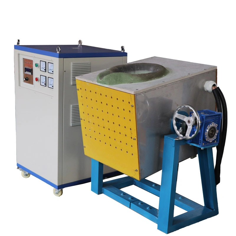 GSG-Certificatie80kw Inductie Smeltende Oven voor Metalen/Ijzer 3