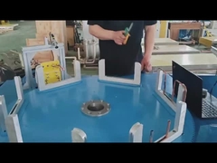 Gepersonaliseerd volledig automatisch draaitafeltype zes-station IGBT-inductie-lasapparatuur systeem