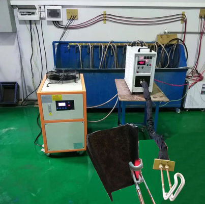 Goede prijs 25KW draagbare inductieverwarmingsmachine 2M flexibele inductielasser online