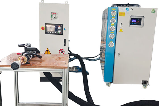 Kwaliteit Volledig digitaal gecontroleerd 80 kW draagbare inductieverwarmingsmachine voor industriële gloeien en binnengat fabriek