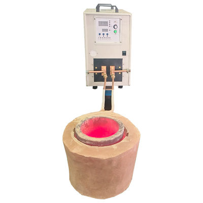 Hoog efficiënte IGBT inductie smeltmachine met 30 kg oven MF-60KW