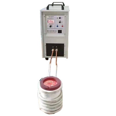 IGBT High Frequency Induction Melting Furnace Apparatuur voor het smelten van goud, zilver, koper, enz. met grafiet en kwarts smeltkroes (HF-25KW)