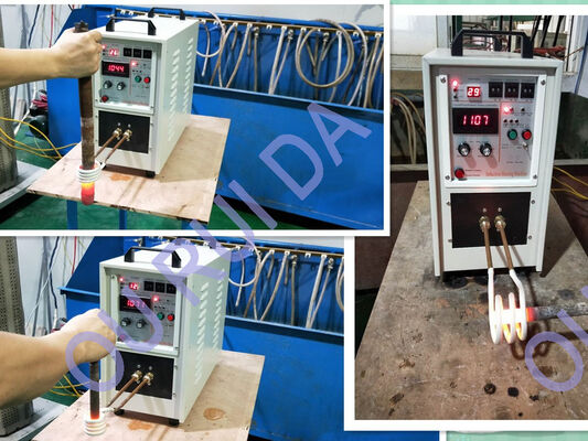 Goede prijs Hf-25kw warm verkochte hoogfrequente inductieverwarmingsmachine voor brazen, lassen, smeden, warmtebehandeling online