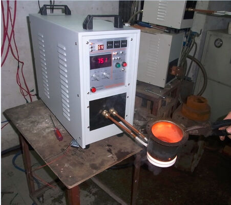 Goede prijs Lage Prijs Inductieverwarming Machine voor 2kg Goud Smeltoven (HF-15KW+2KG) online