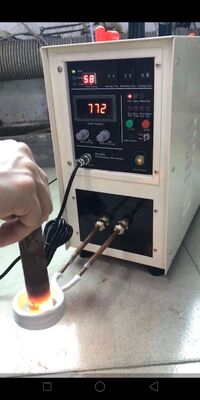 Goede prijs Hf-15kw Hoogfrequente Inductieverwarming Apparatuur Voor Alle Metalen online
