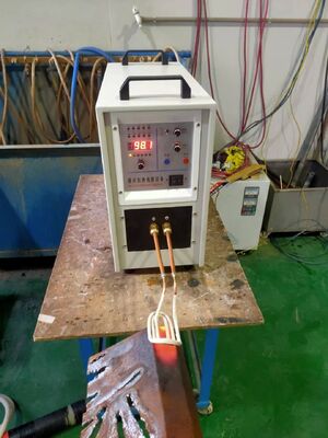 Goede prijs Hoogfrequente inductieverwarming HF-15KW model kan lassen/smieden/solden/verhitten/smelten online