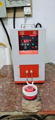 Goede prijs UF-10kw Hand Type Ultra Frequency Induction Heating Machine voor lassen, harden, smeden online